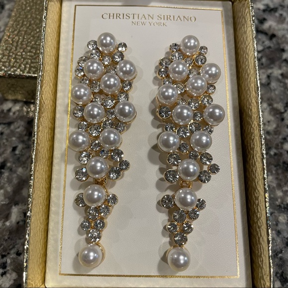 Christian Siriano New York Gorgeous Statement Earrings - Picture 5 of 7